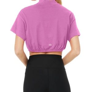 ALO Kick It Crop Tee